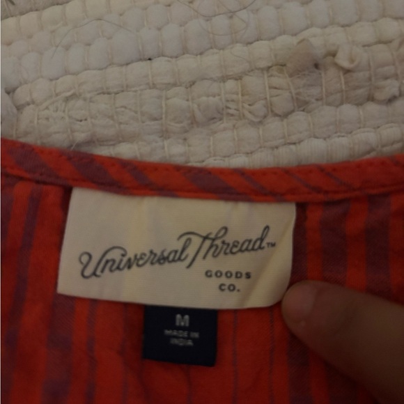 Universal Thread Red Ruffled Top - Picture 3 of 3